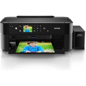 Tlačiareň atramentová Epson L810 (C11CE32401) čierna tlačiareň • atramentová • tlač • farebná tlač • rýchlosť tlače čiernobielo: 5 strán / min. • rých