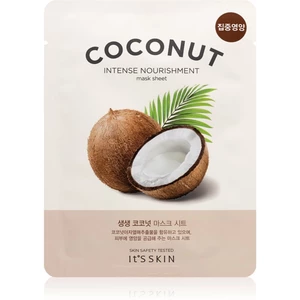 It´s Skin The Fresh Mask Coconut plátýnková maska s vysoce hydratačním a vyživujícím účinkem 18 g