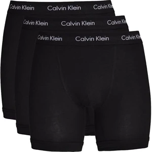 3PACK pánské boxerky Calvin Klein černé