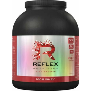Reflex Nutrition Reflex 100% Whey Protein 2000 g variant: jahoda - malina
