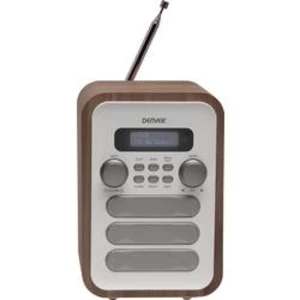 Rádioprijímač s DAB+ Denver DAB-48 strieborn... Radiopřijímač s DAB+/FM tunerem, Bluetooth, paměť 40 + 40 stanic, budík, 2 časy buzení - rádiem/tónem,