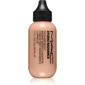 MAC Cosmetics Studio Radiance Face and Body Radiant Sheer Foundation lehký make-up na obličej a tělo odstín W2 50 ml