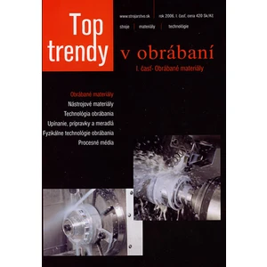 Top trendy v obrábaní I. časť - obrábané materiály