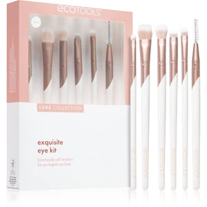 EcoTools Luxe Collection Exquisite sada štetcov na oči a obočie