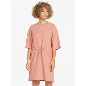 Pink Women's Short Dress Puma Her - Women