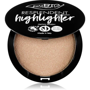 puroBIO Cosmetics Resplendent Highlighter krémový rozjasňovač odstín 01 Champagne 9 g