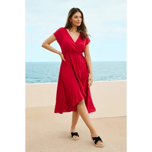 Dámské letní šaty Esotiq Makiki 39888 - ESO33Xb/červená / L/XL ESO3X001-33Xb