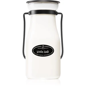 Milkhouse Candle Co. Creamery Winter Walk vonná svíčka Milkbottle 227 g