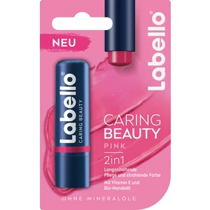 Labello Farebný balzam na pery Caring Beauty Pink 5,5 ml