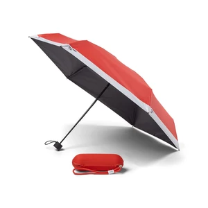 Czerwony składany parasol Pantone
