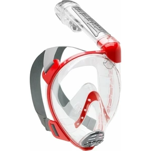 Cressi Duke Dry Full Face Mask Clear/Red M/L