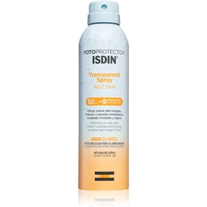 ISDIN Transparent Spray Wet Skin opaľovací sprej SPF 50 250 ml