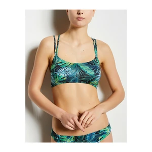 Koton Women's Green Bikini Top