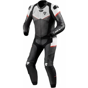 Rev'it! Combi Beta Black/White 50 Tuta da moto divisible