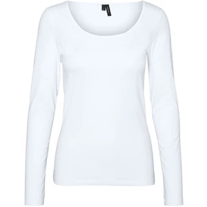Vero Moda Dámske tričko VMMAXI Tight Fit 10228809 Bright White M