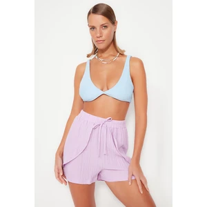 Trendyol Lilac Woven Shorts & Bermuda