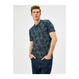 Koton Polo T-shirt - Dark blue - Regular fit