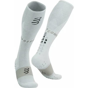 Compressport Full Socks Oxygen White T2 Chaussettes de course