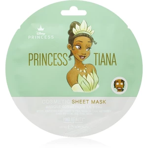 Mad Beauty Disney Princess Tiana antioxidační plátýnková maska 25 ml