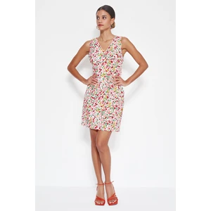 Trendyol Pink A-Line Mini Dress