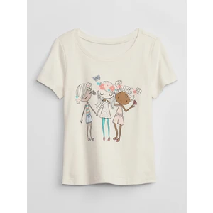 GAP Children's T-shirt with print - Girls