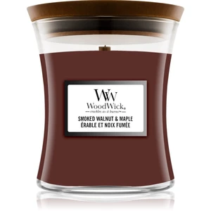 WoodWick Vonná svíčka váza střední Smoked Walnut & Maple 275 g