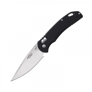 Zavírací nůž G7531 Ganzo® – Stříbrná čepel – Satin, Černá (Barva: Černá, Varianta: Stříbrná čepel – Satin)