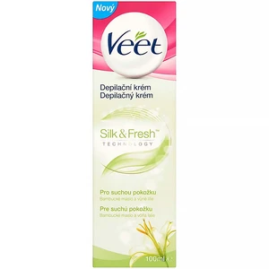 Veet Silk & Fresh depilačný krém pre suchú pokožku 100 ml