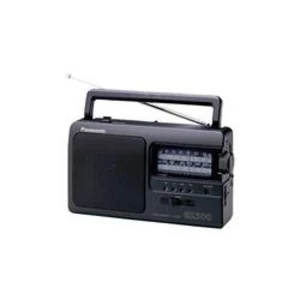 Kapesní rádio Panasonic RF-3500E9, černá