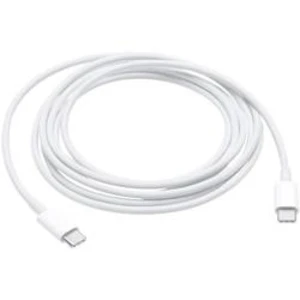 Kábel Apple USB-C/USB-C, 2m (mll82zm/a) biely kábel • USB-C a USB-C • dĺžka 2 m • pre nabíjanie, synchronizáciu aj prenosy dát