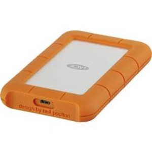 Externý pevný disk 6,35 cm (2,5") LaCie Rugged, 1 TB, USB-C™, strieborná, oranžová