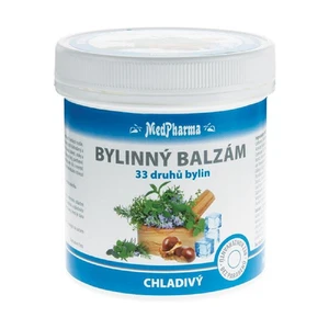 MedPharma Bylinný balzam chladivý 33 druhov bylín 250 ml