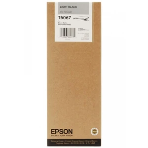 Epson C13T606700 světle čierna (light black) originálna cartridge