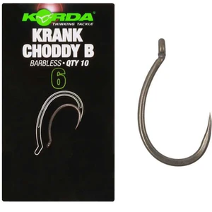 KORDA Háček Krank Choddy B, vel.6