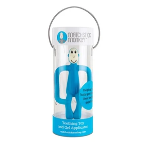 Matchstick Monkey Teething Toy - BLUE