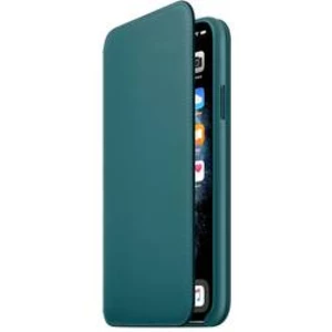 Apple iPhone 11 Pro Max Leather Folio-Peacock