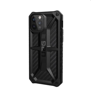 Puzdro UAG Monarch pre Apple iPhone 12/12 Pro, carbon fiber