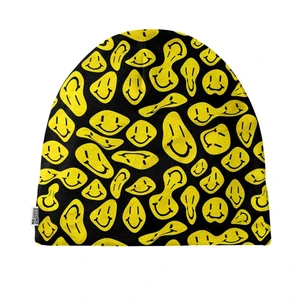 Mr. GUGU & Miss GO Man's Acid Emoji Beanie MB 212323