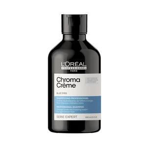 L´Oréal Professionnel Profesionální modrý šampon neutralizující oranžové tóny Serie Expert Chroma Crème (Blue Dyes Shampoo) 300 ml