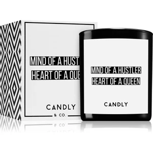 Candly & Co. Mind of a hustler Heart of a queen vonná sviečka 250 g