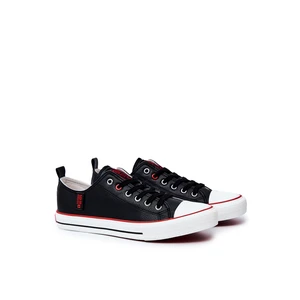 Men's Leather Sneakers BIG STAR JJ174068 Black