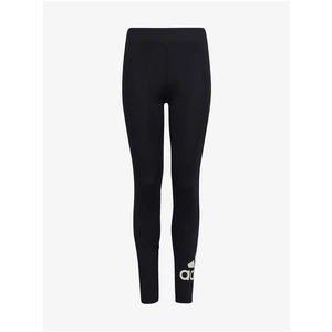 Dark Blue Adidas Performance Girls Leggings - Unisex