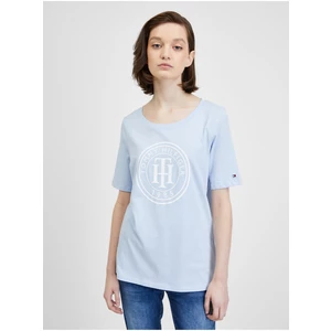 Light Blue Women's T-Shirt Tommy Hilfiger - Women