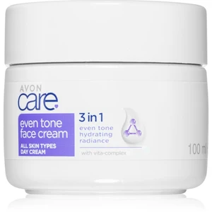 Avon Care 3 in 1 denní pleťový krém pro sjednocení barevného tónu pleti 100 ml