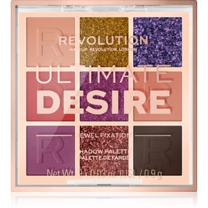Makeup Revolution Ultimate Desire paletka očných tieňov odtieň Jewel Fixation 8,1 g