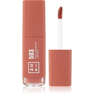 3INA The Longwear Lipstick dlhotrvajúci tekutý rúž odtieň 503 - Nude 6 ml