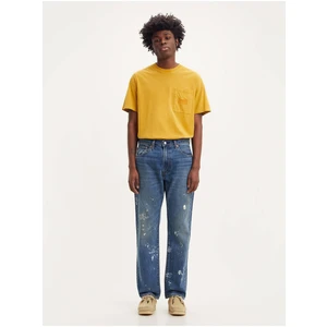 Levi's Modré pánské straight fit džíny Levi's® 551 - Pánské