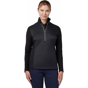 Callaway Womens Mixed Media 1/4 Zip Water Resistant Jacket