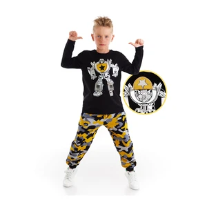Set da ragazzo Mushi MS-21K1-044/Black, Grey, yellow