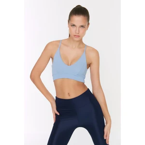 Trendyol Light Blue Strap Support Sports Bra